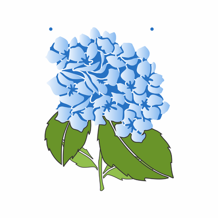 Stencil OPA 20x25 3811 Flor Sombra Hortênsias