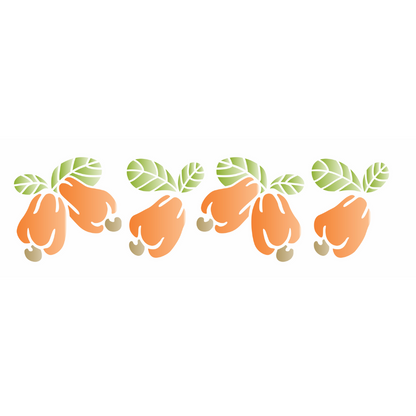 Stencil OPA 10x30 3678 Frutas Cajus
