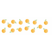 Stencil OPA 10x30 3672 Estamparia Frutas Laranjas