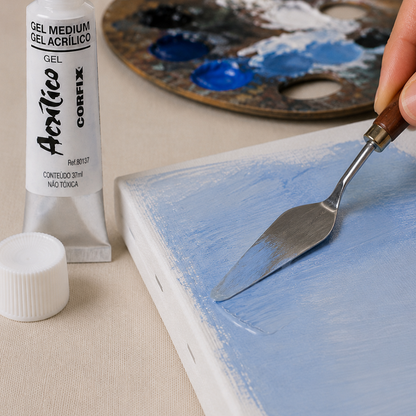 Gel Médium Acrílico Corfix 37ml | Auxiliar para Pintura
