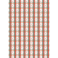 Estampa Adesiva 32x45 ESTAN-010 Xadrez com Corações - Palácio da Arte