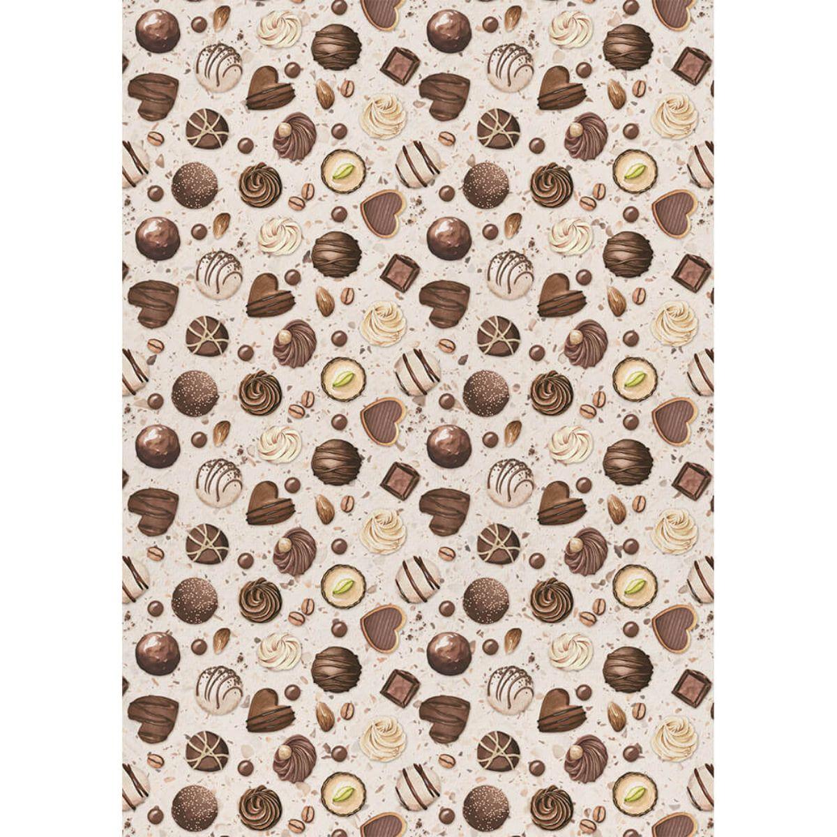 Estampa Adesiva ESTA-004 Bombons 32X45cm - Palácio da Arte