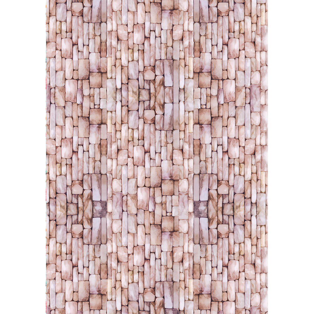 Estampa Adesiva Litoarte ESTA-020 Estampa Pedra 32x45cm - Palácio da Arte