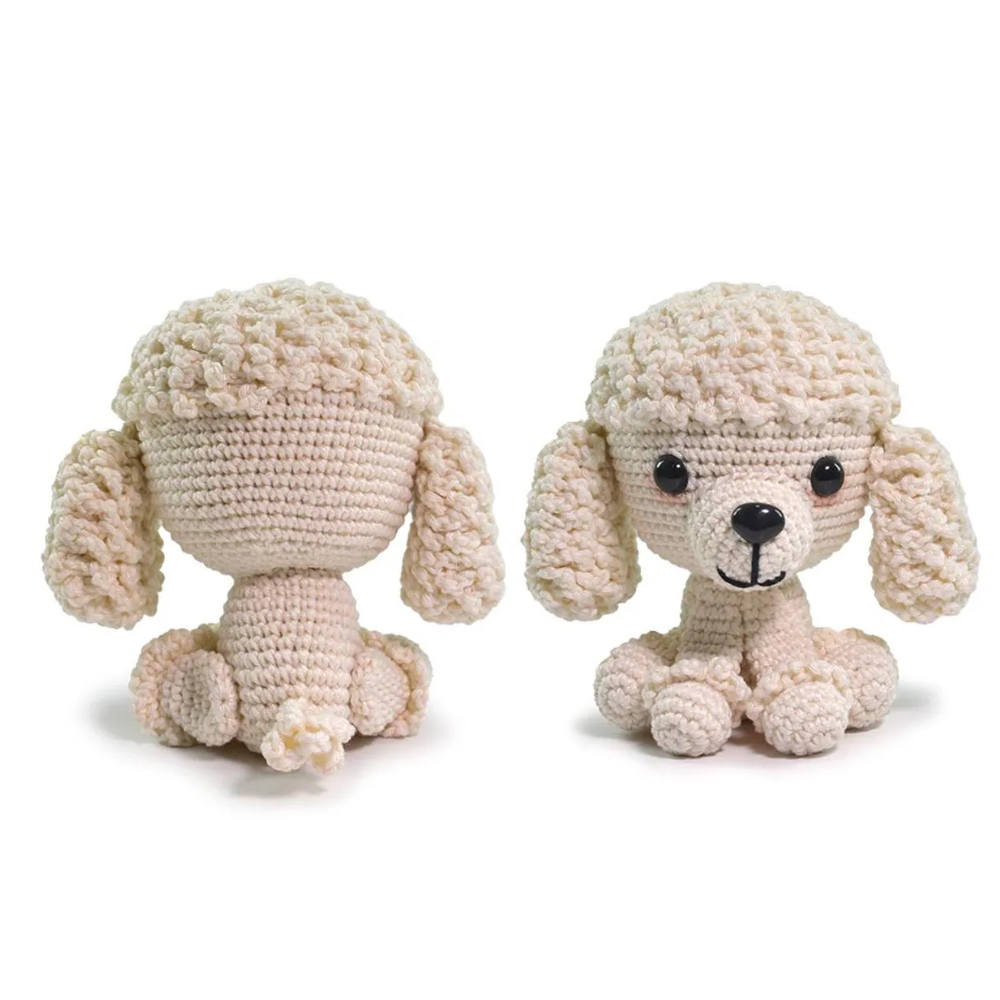 Kit Amigurumi Cães e Gatos Círculo Cor 3 Poodle