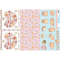 Papel Seda Litoarte PSL-074 Capivara 67,5x46cm