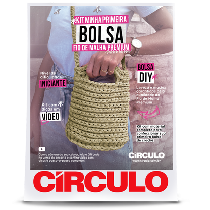 Kit Minha Primeira Bolsa Círculo Cor 02 Bolsa Ninho