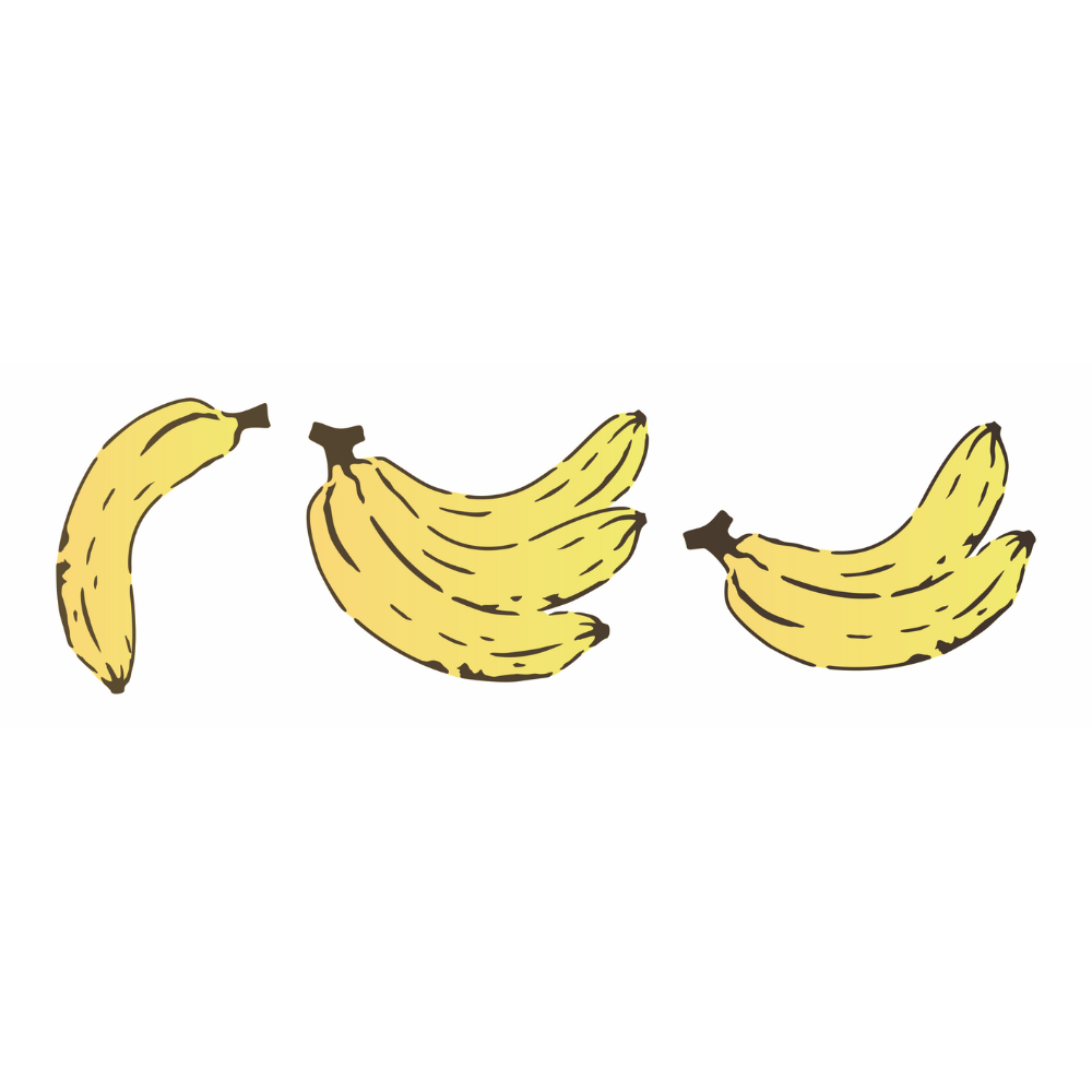 Stencil OPA 10x30 3677 Frutas Bananas