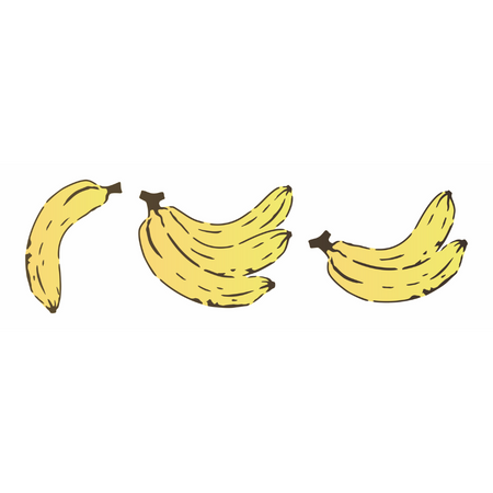 Stencil OPA 10x30 3677 Frutas Bananas