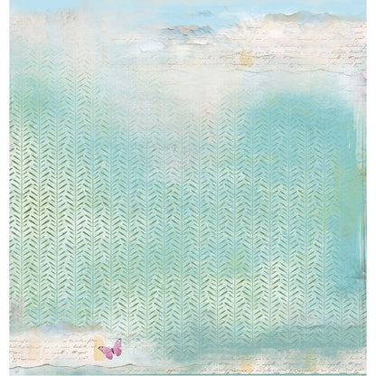 Papel Scrapbook Litoarte SD-1388 Chabby Chic 30,5x30,5cm