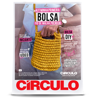 Kit Minha Primeira Bolsa Círculo Cor 01 Bolsa Curry