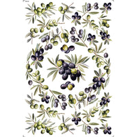 Transfer de Imagem 19,5x29,5cm TEB-002 Espelhado Azeitonas