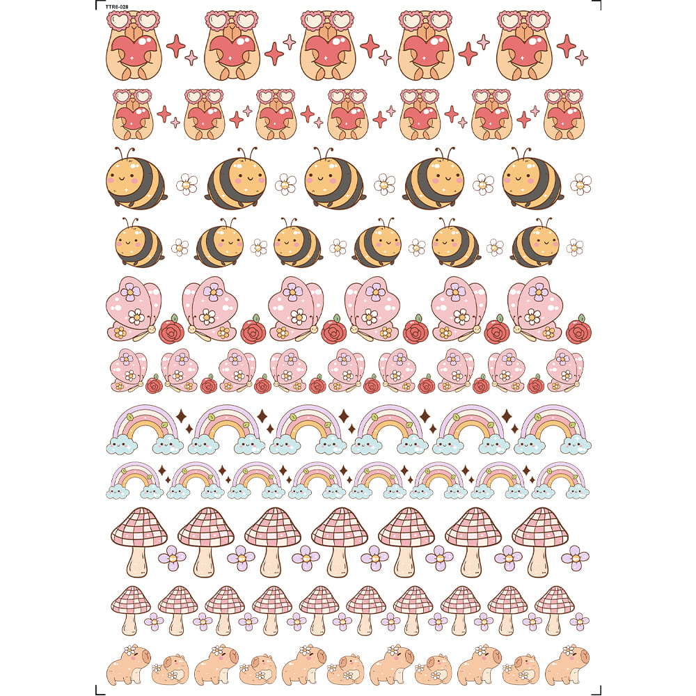 Transfer Têxtil 20x27,5cm TTR6-028 Estampa para Laço