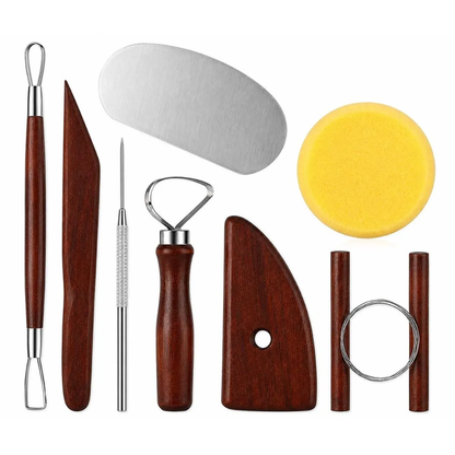 Kit Básico de Cerâmica e Escultura Condor 8 peças 4491