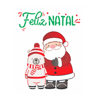 Stencil OPA 20x25 3848 Natal Papai Noel Amigo