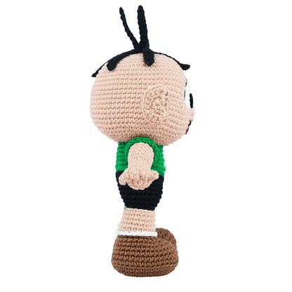 Kit Amigurumi Turma da Mônica Círculo Cor 02 Cebolinha