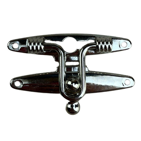Fecho Mola em Metal Níquel 5,4x2,1cm Kit com 2 peças - Palácio da Arte