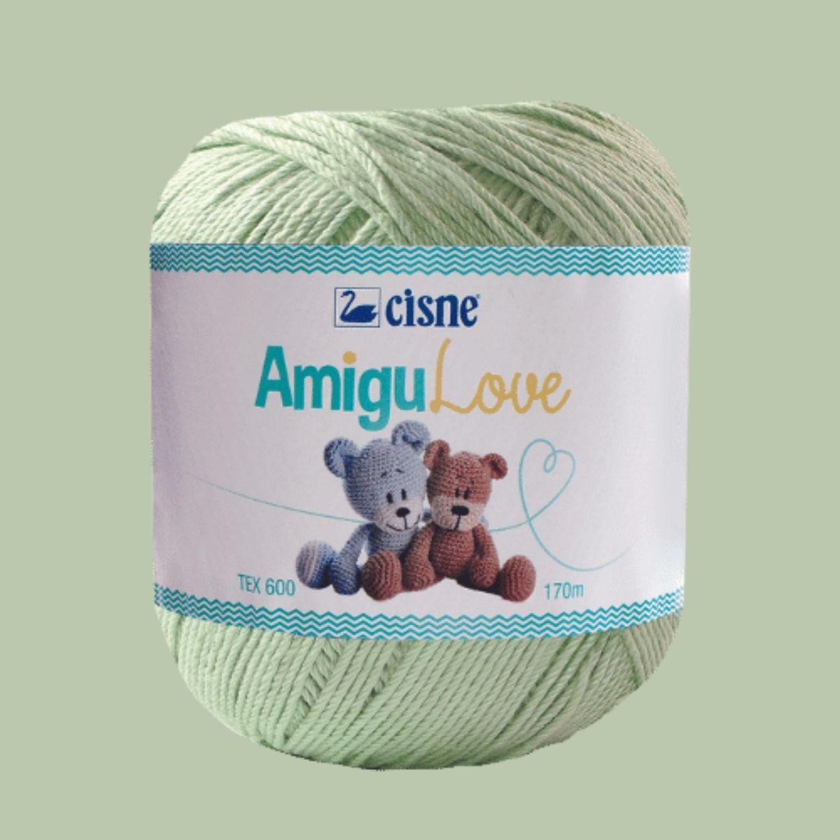 Fio Amigulove Cisne 100g com 170 metros - Palácio da Arte