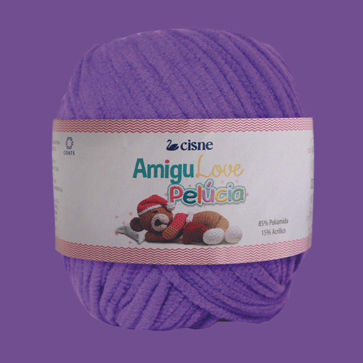 Fio Amigulove Pelúcia Cisne 80g com 90 metros - Palácio da Arte