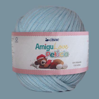 Fio Amigulove Pelúcia Cisne 80g com 90 metros - Palácio da Arte