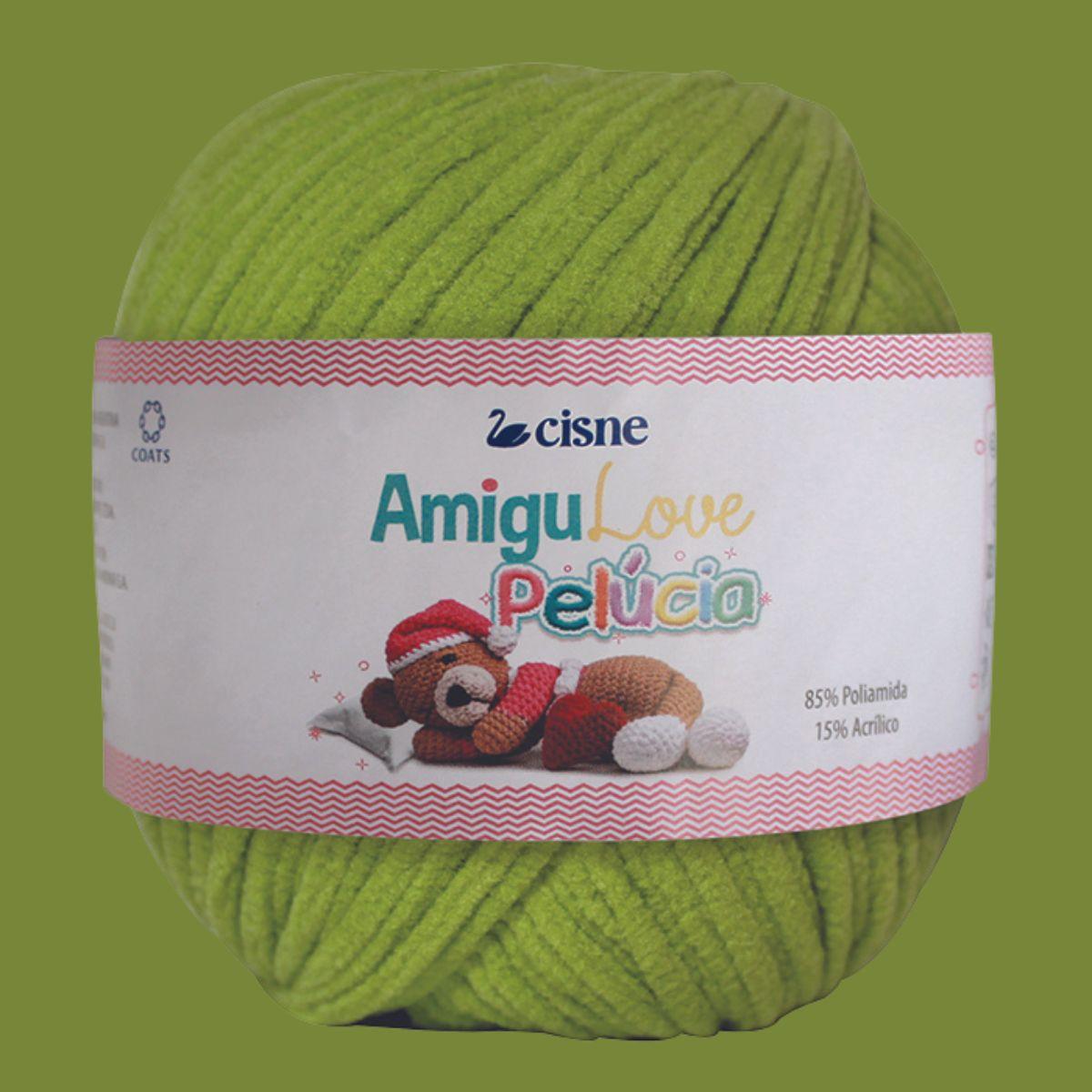 Fio Amigulove Pelúcia Cisne 80g com 90 metros - Palácio da Arte