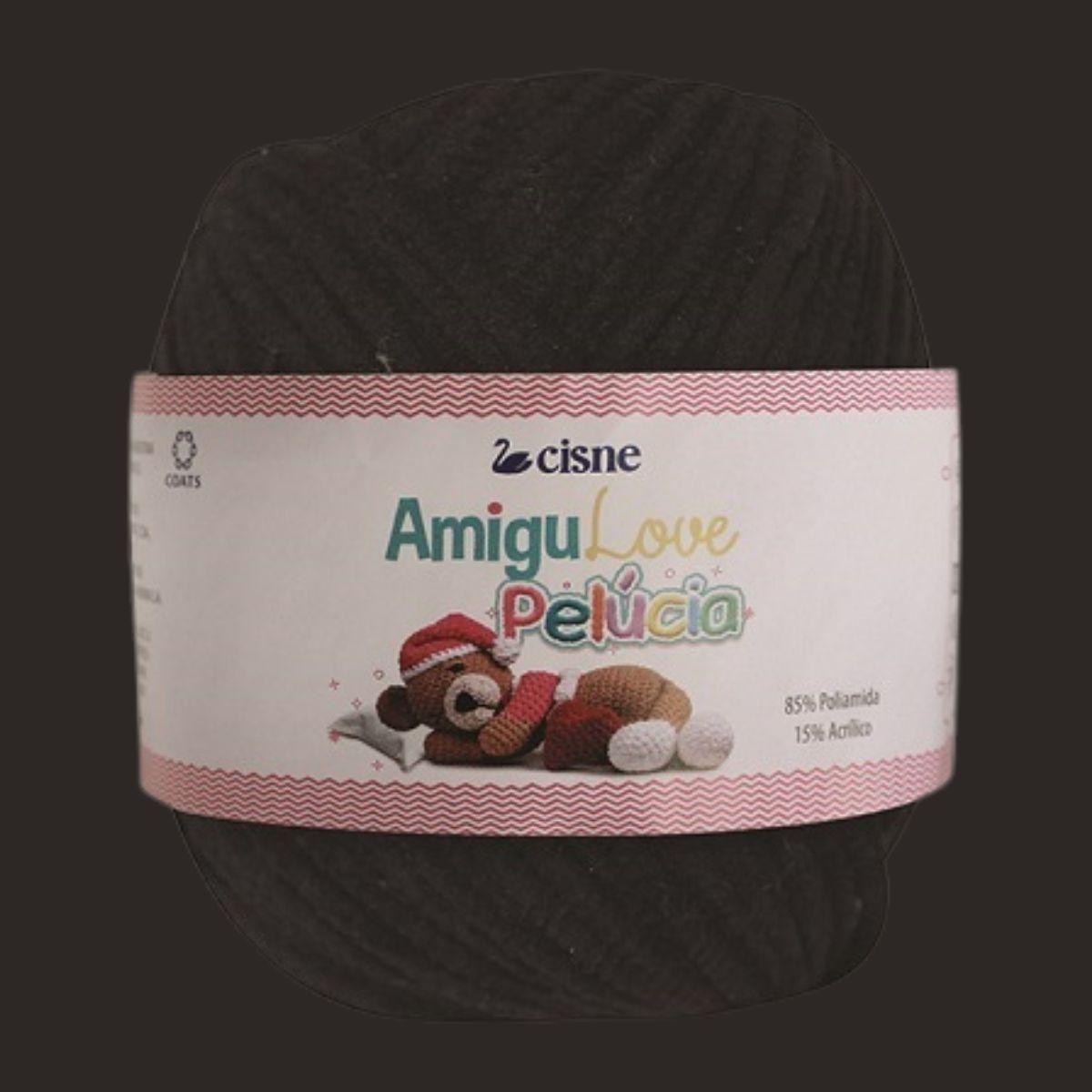 Fio Amigulove Pelúcia Cisne 80g com 90 metros - Palácio da Arte
