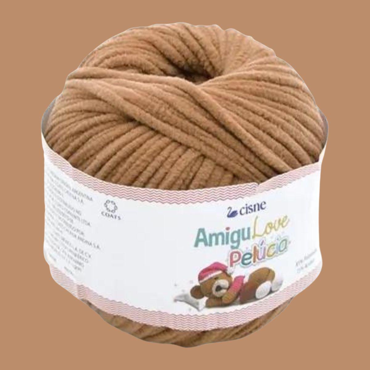 Fio Amigulove Pelúcia Cisne 80g com 90 metros - Palácio da Arte