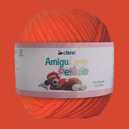 Fio Amigulove Pelúcia Cisne 80g com 90 metros - Palácio da Arte