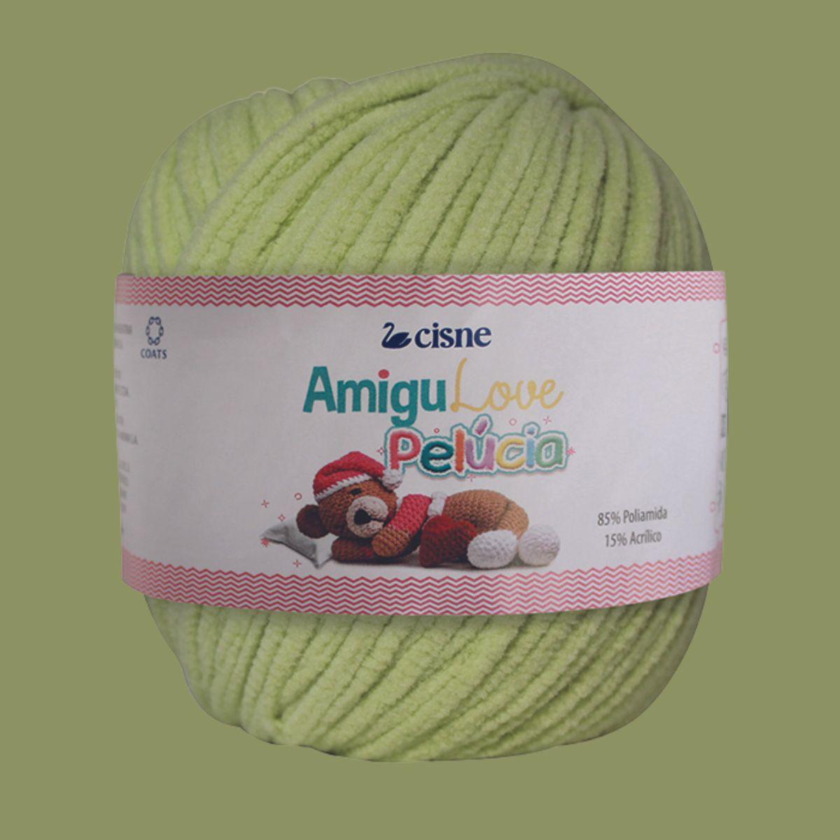 Fio Amigulove Pelúcia Cisne 80g com 90 metros - Palácio da Arte