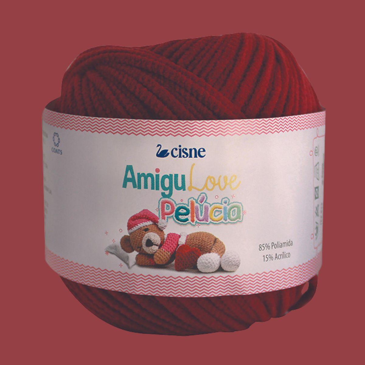 Fio Amigulove Pelúcia Cisne 80g com 90 metros - Palácio da Arte