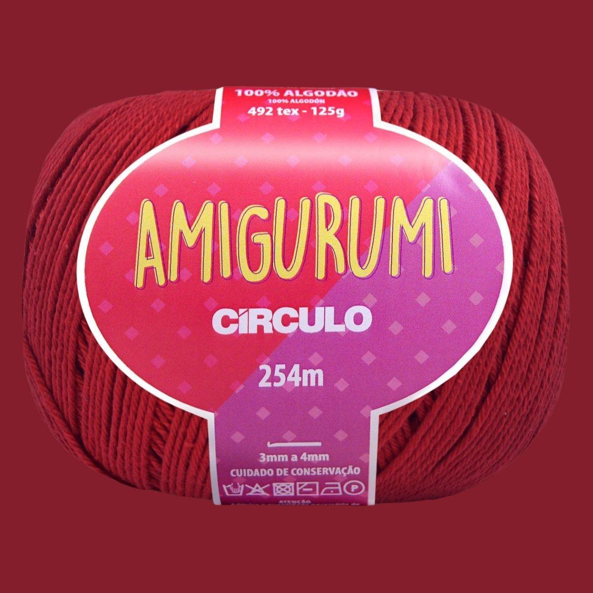 Fio Amigurumi Círculo 125g com 254m - Palácio da Arte