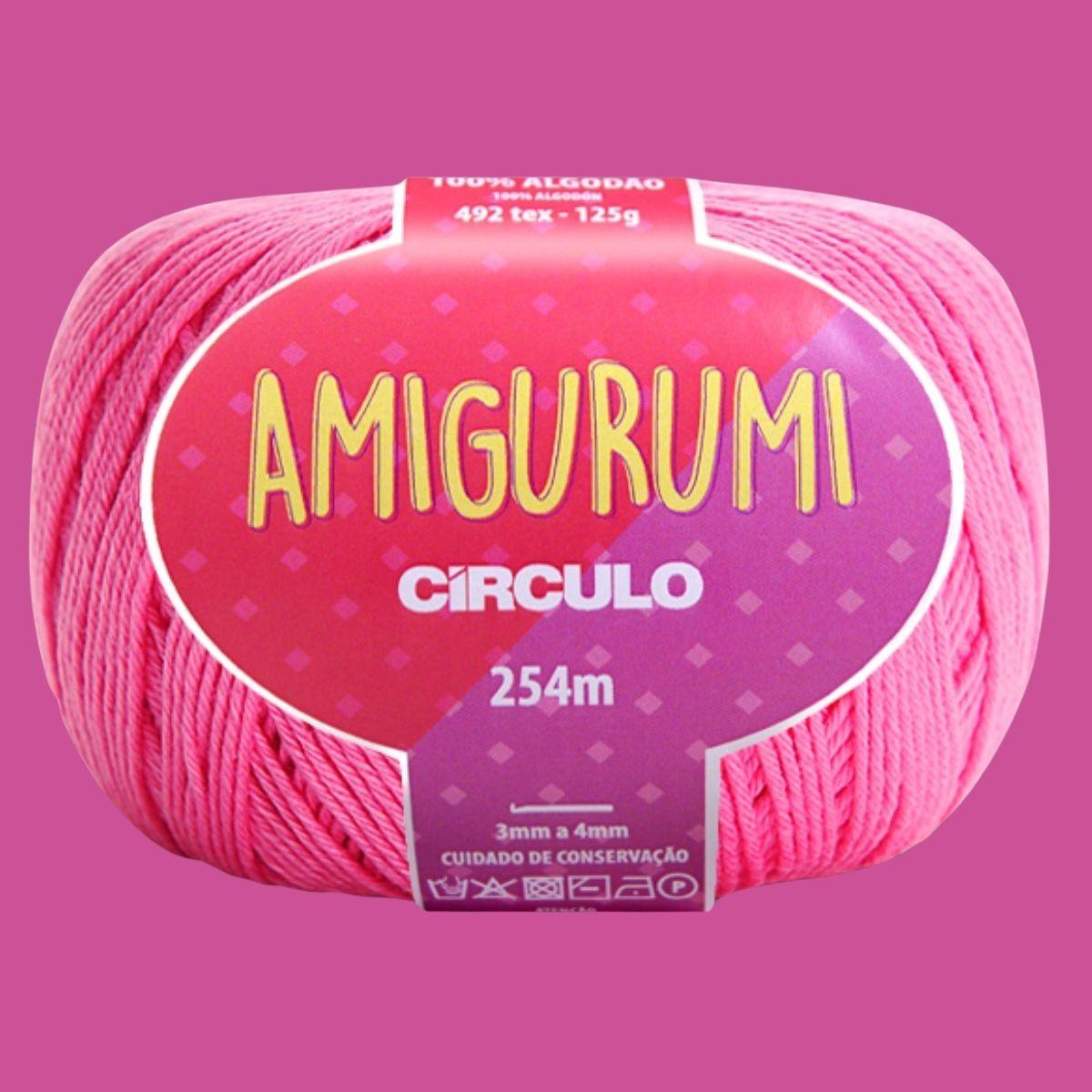Fio Amigurumi Círculo 125g com 254m - Palácio da Arte