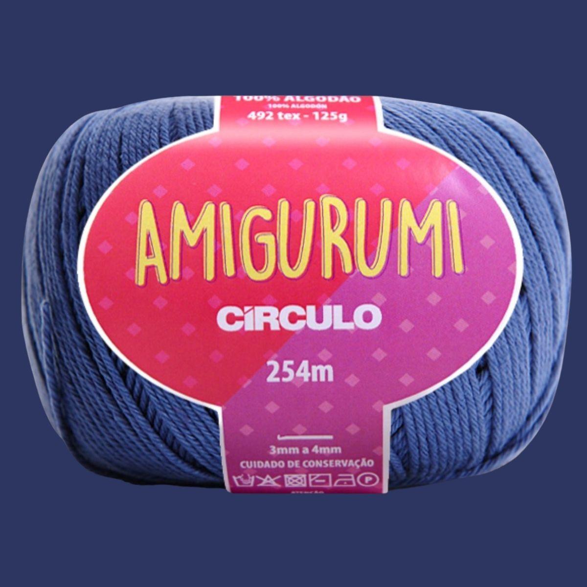 Fio Amigurumi Círculo 125g com 254m - Palácio da Arte