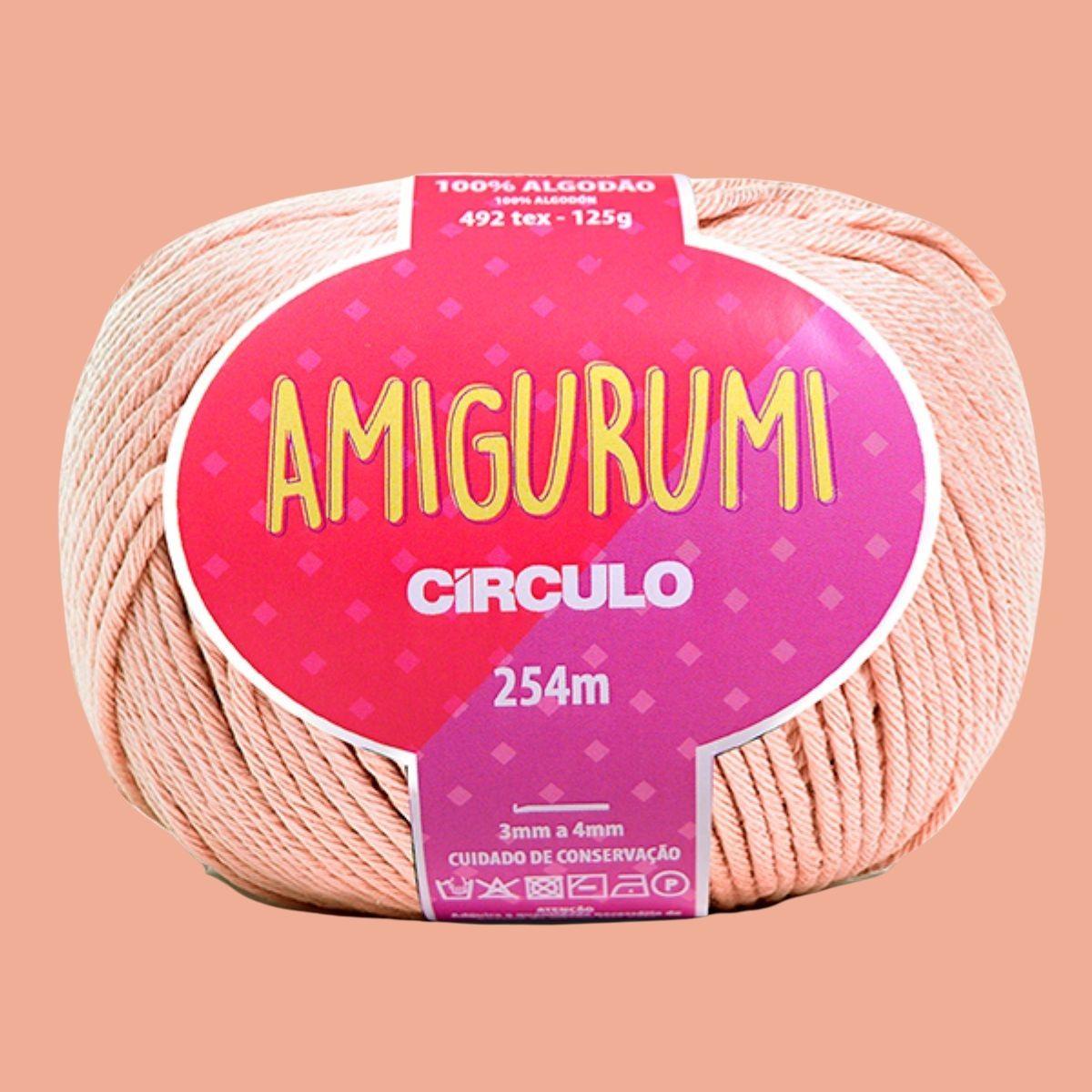 Fio Amigurumi Círculo 125g com 254m - Palácio da Arte