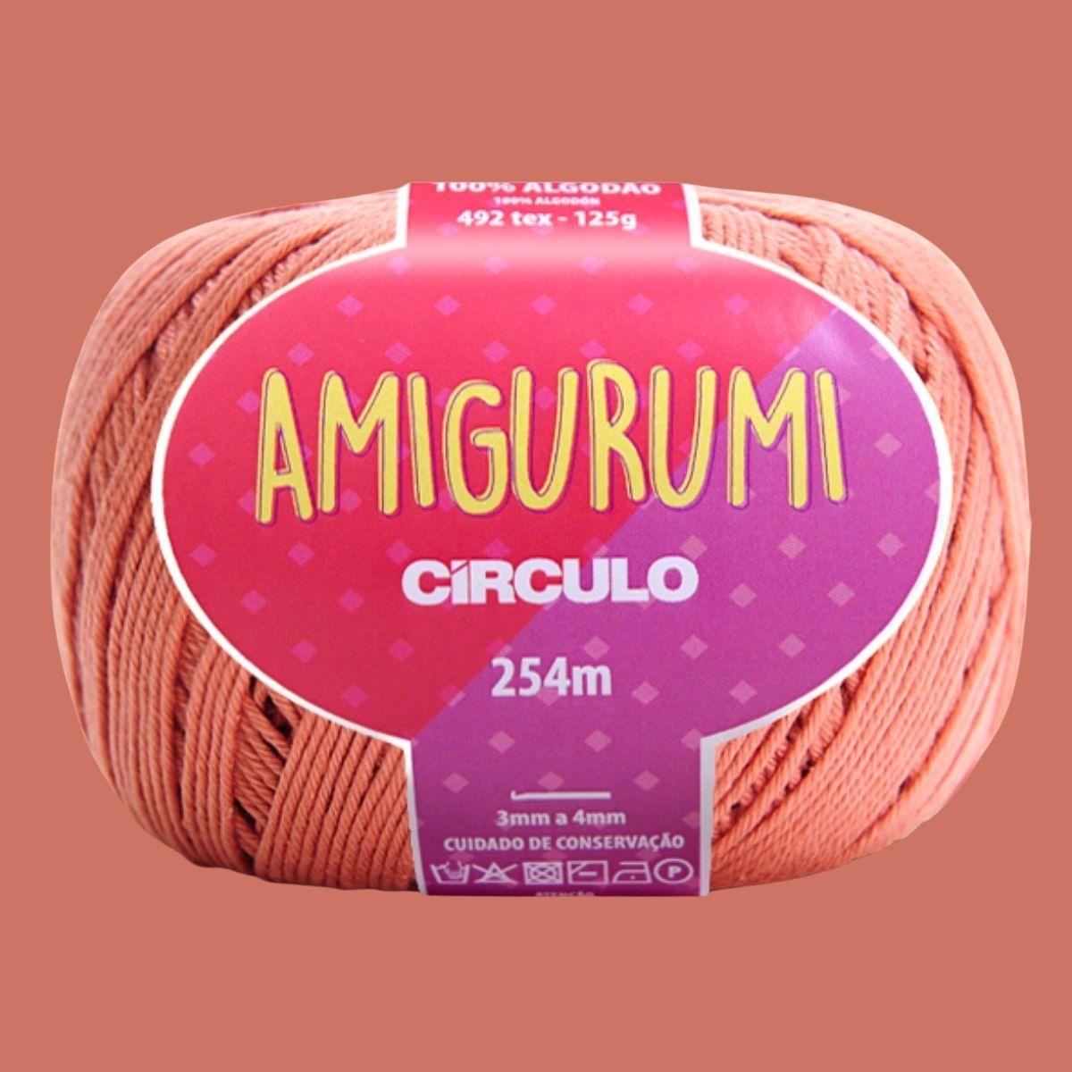 Fio Amigurumi Círculo 125g com 254m - Palácio da Arte