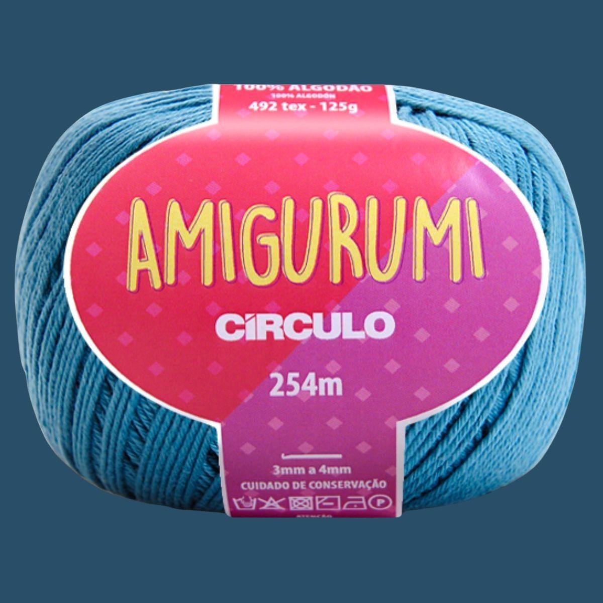Fio Amigurumi Círculo 125g com 254m - Palácio da Arte