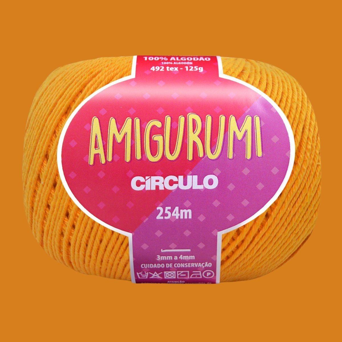 Fio Amigurumi Círculo 125g com 254m - Palácio da Arte