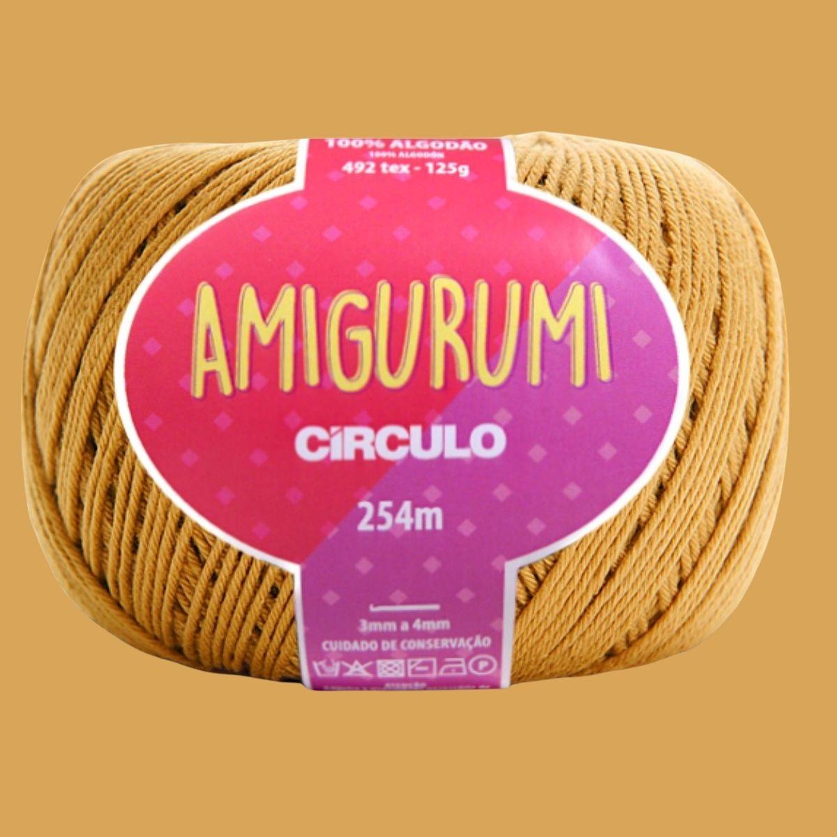 Fio Amigurumi Círculo 125g com 254m - Palácio da Arte