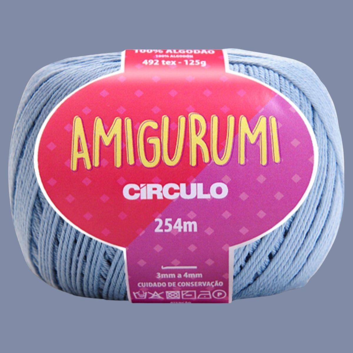 Fio Amigurumi Círculo 125g com 254m - Palácio da Arte