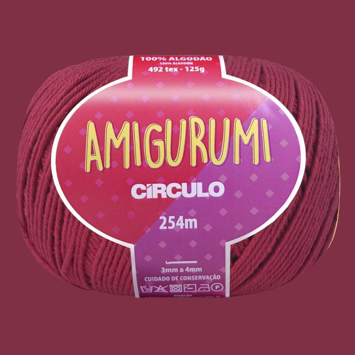 Fio Amigurumi Círculo 125g com 254m - Palácio da Arte