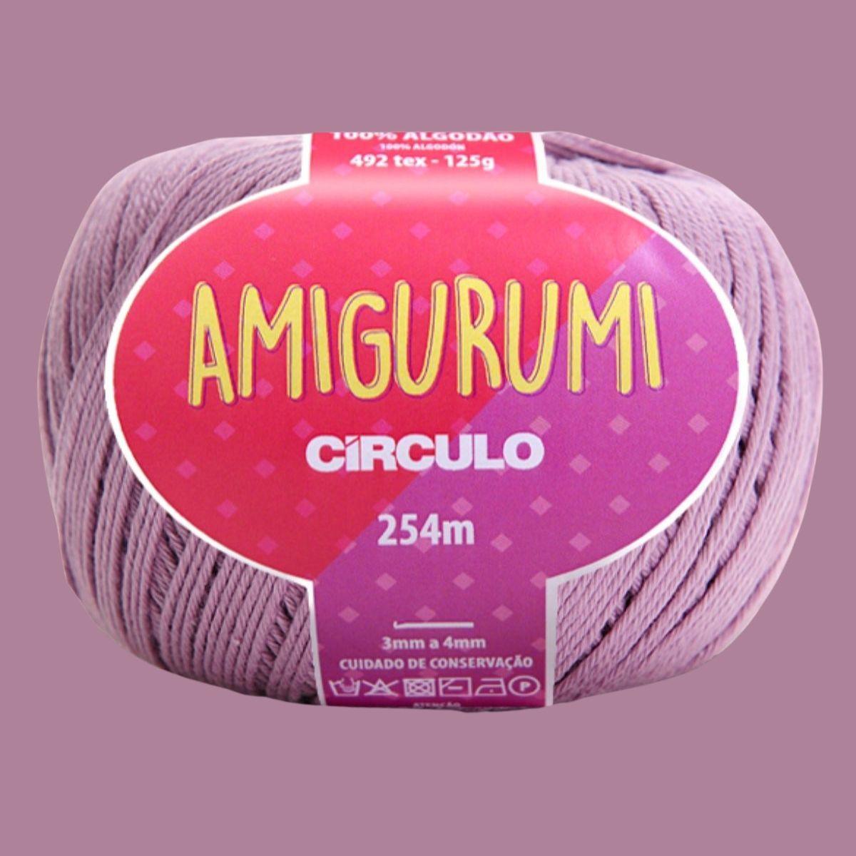 Fio Amigurumi Círculo 125g com 254m - Palácio da Arte