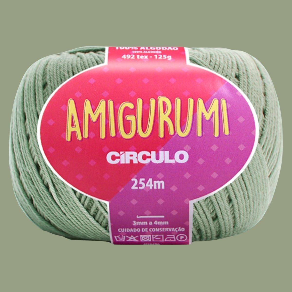 Fio Amigurumi Círculo 125g com 254m - Palácio da Arte