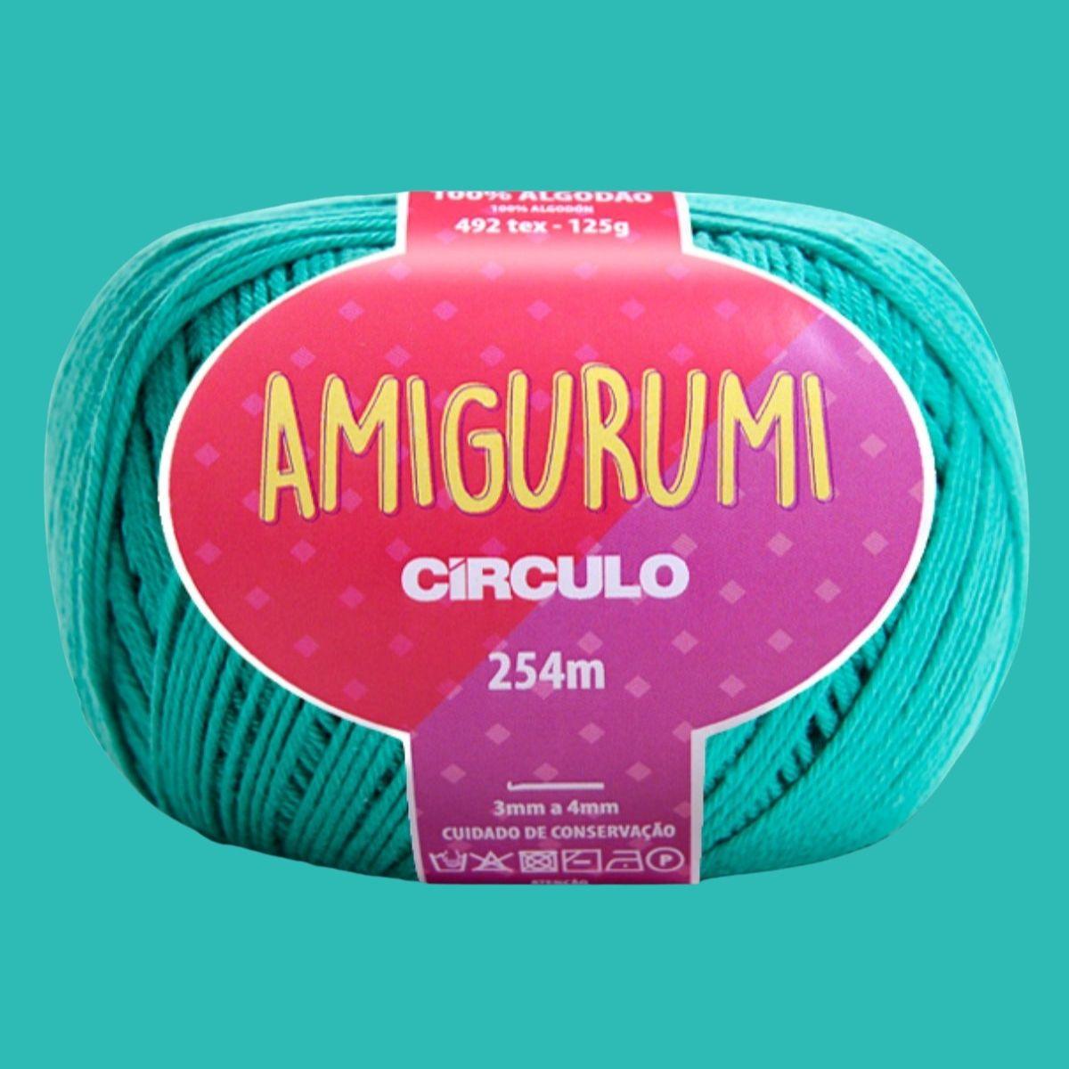 Fio Amigurumi Círculo 125g com 254m - Palácio da Arte