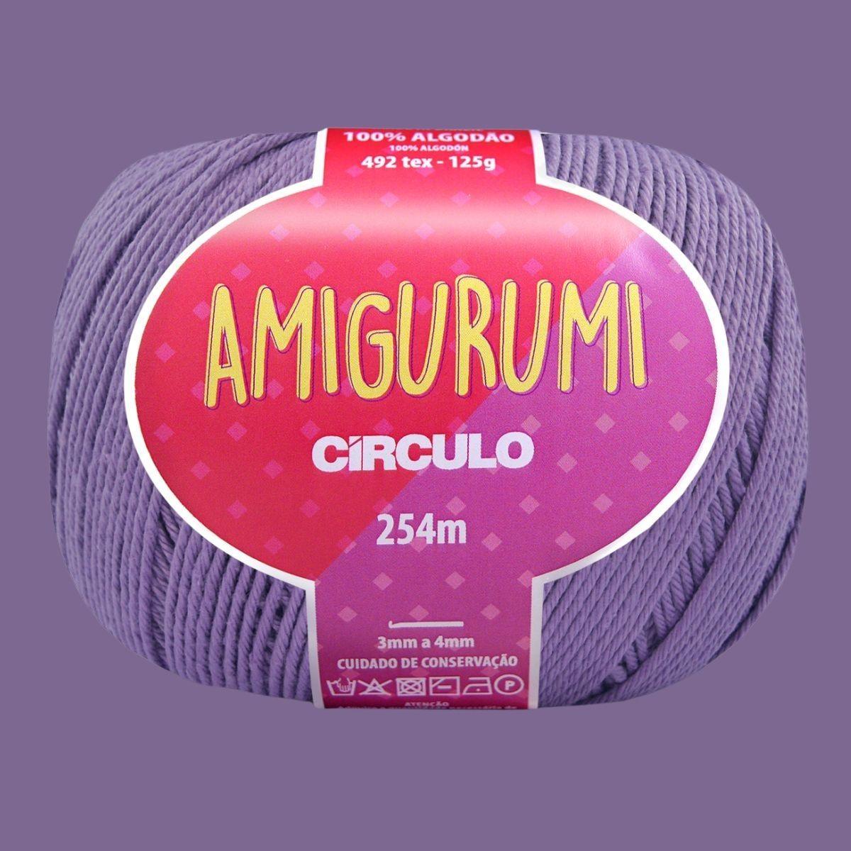 Fio Amigurumi Círculo 125g com 254m - Palácio da Arte