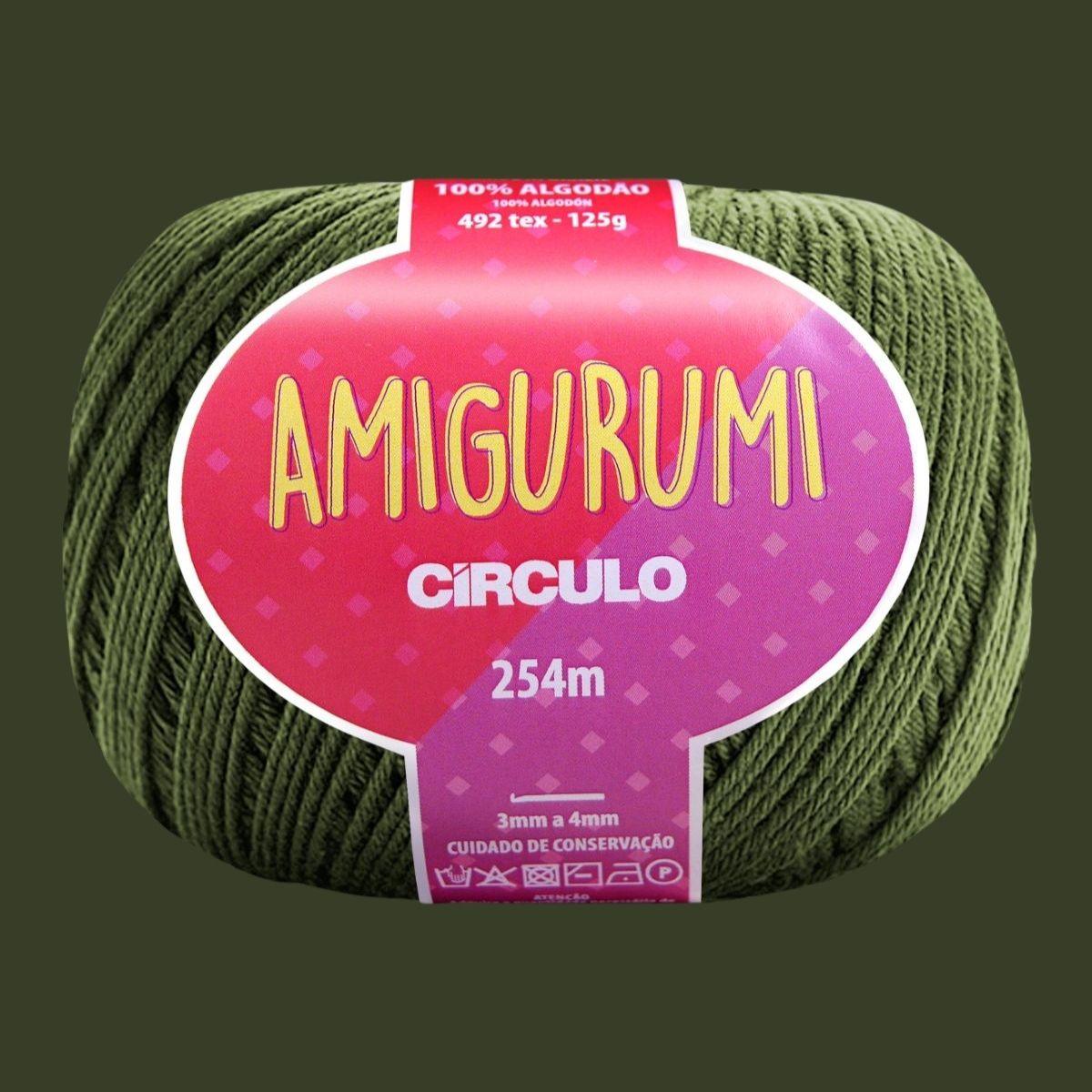 Fio Amigurumi Círculo 125g com 254m - Palácio da Arte