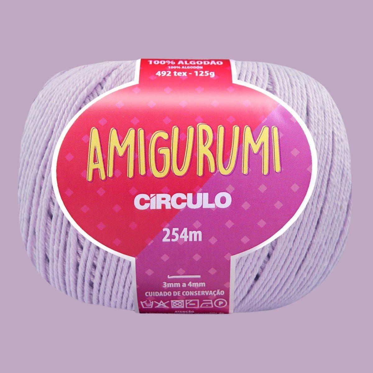 Fio Amigurumi Círculo 125g com 254m - Palácio da Arte