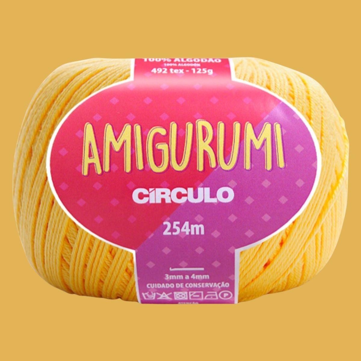 Fio Amigurumi Círculo 125g com 254m - Palácio da Arte