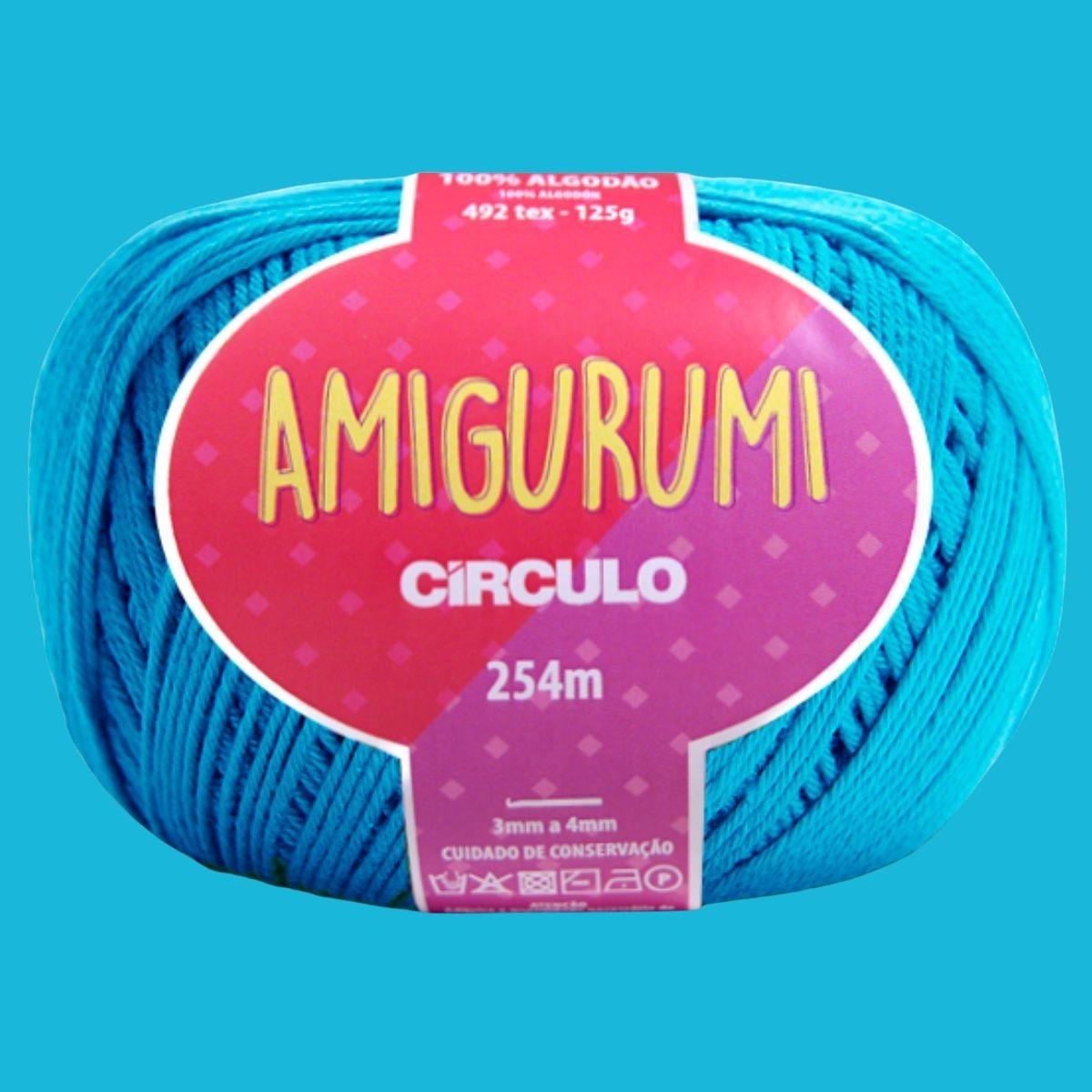 Fio Amigurumi Círculo 125g com 254m - Palácio da Arte