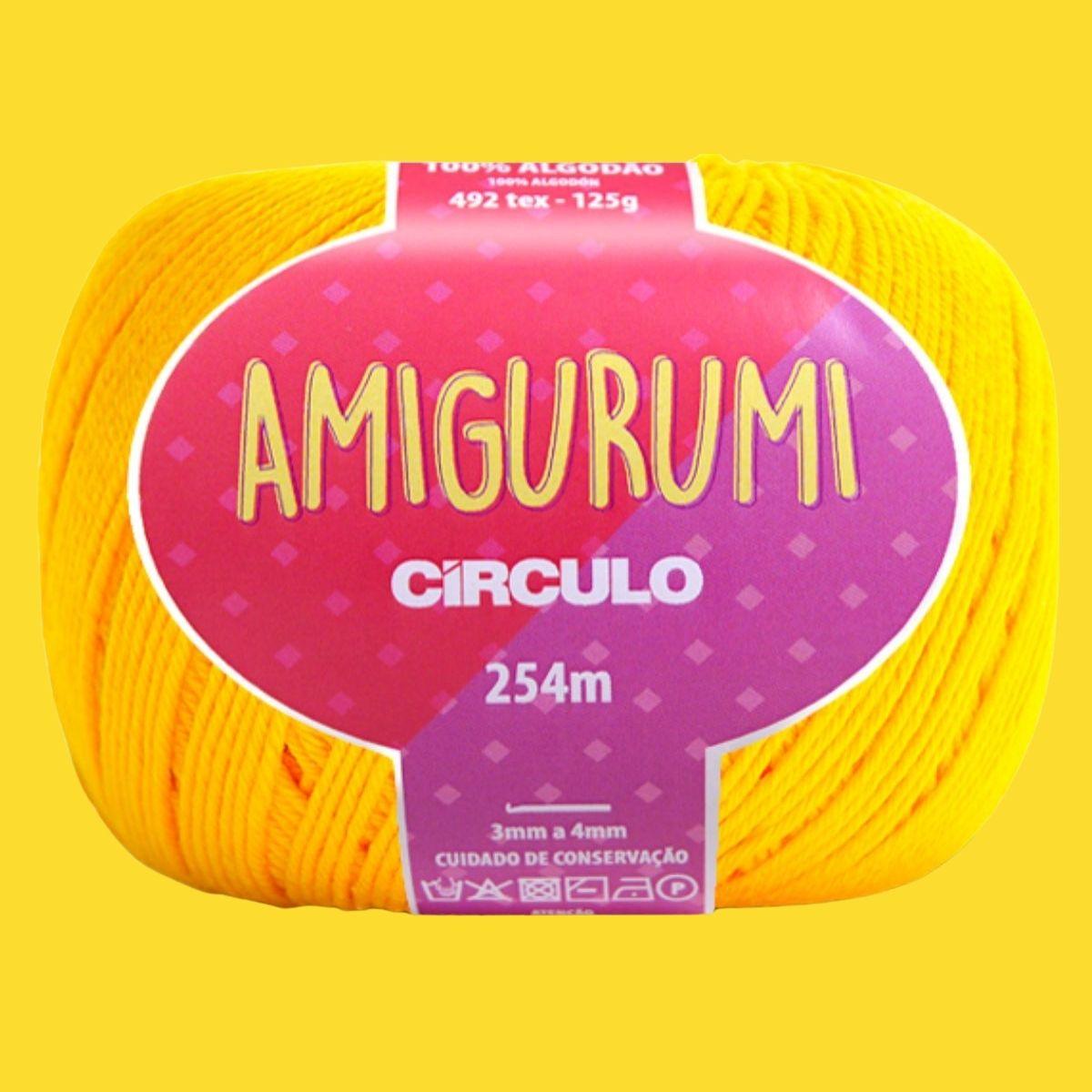 Fio Amigurumi Círculo 125g com 254m - Palácio da Arte