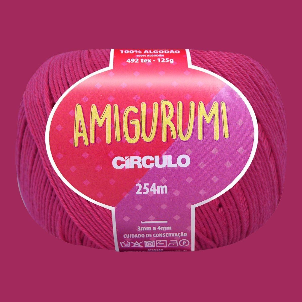 Fio Amigurumi Círculo 125g com 254m - Palácio da Arte