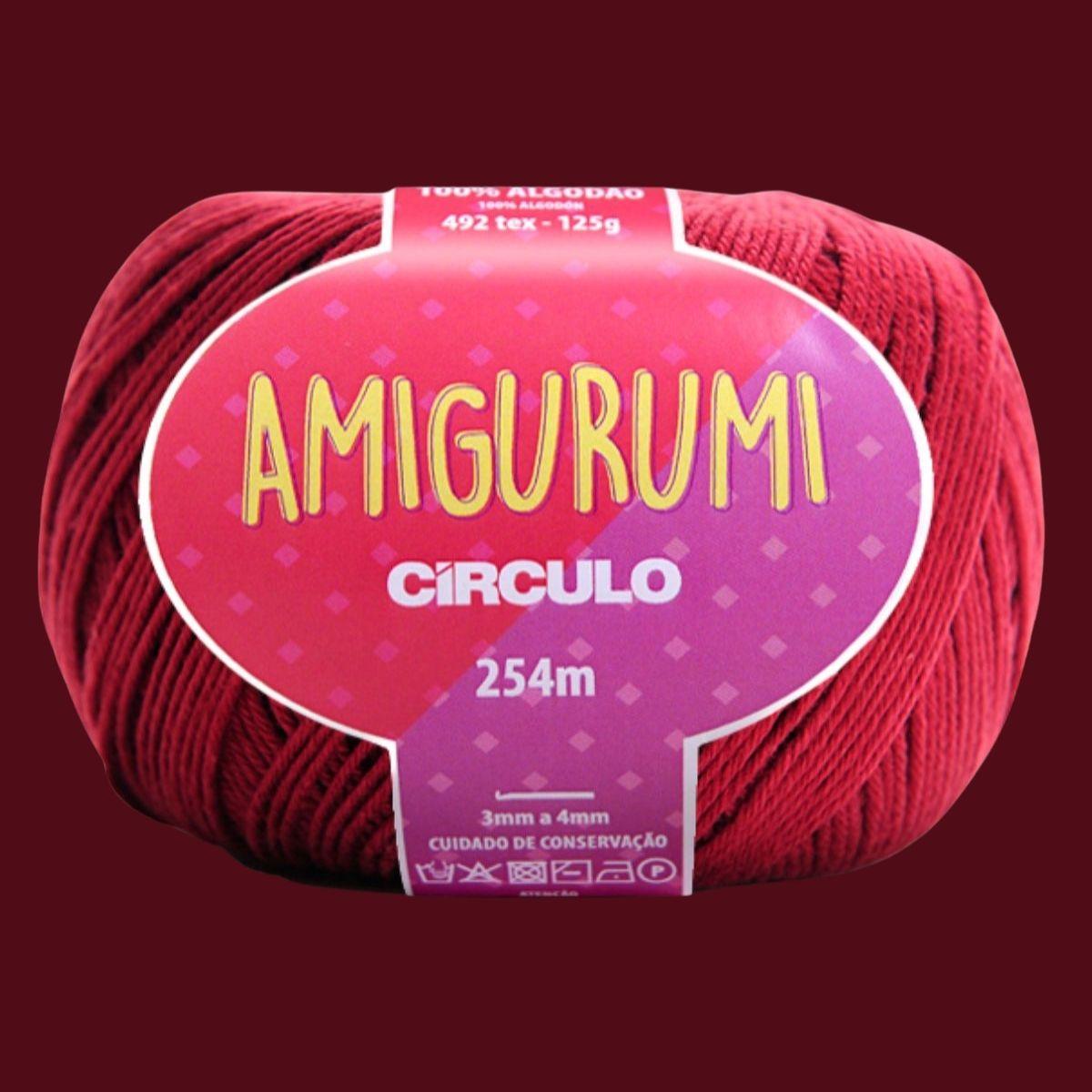 Fio Amigurumi Círculo 125g com 254m - Palácio da Arte